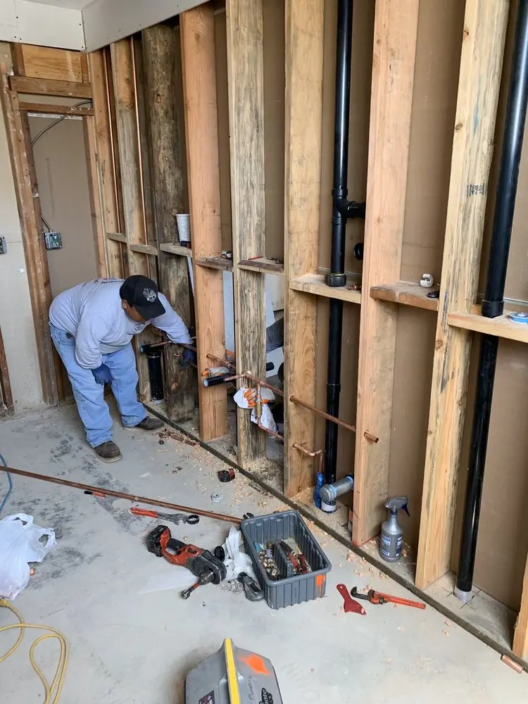 Commercial rough-in plumbing for Gas Line Repair in Lenoir City